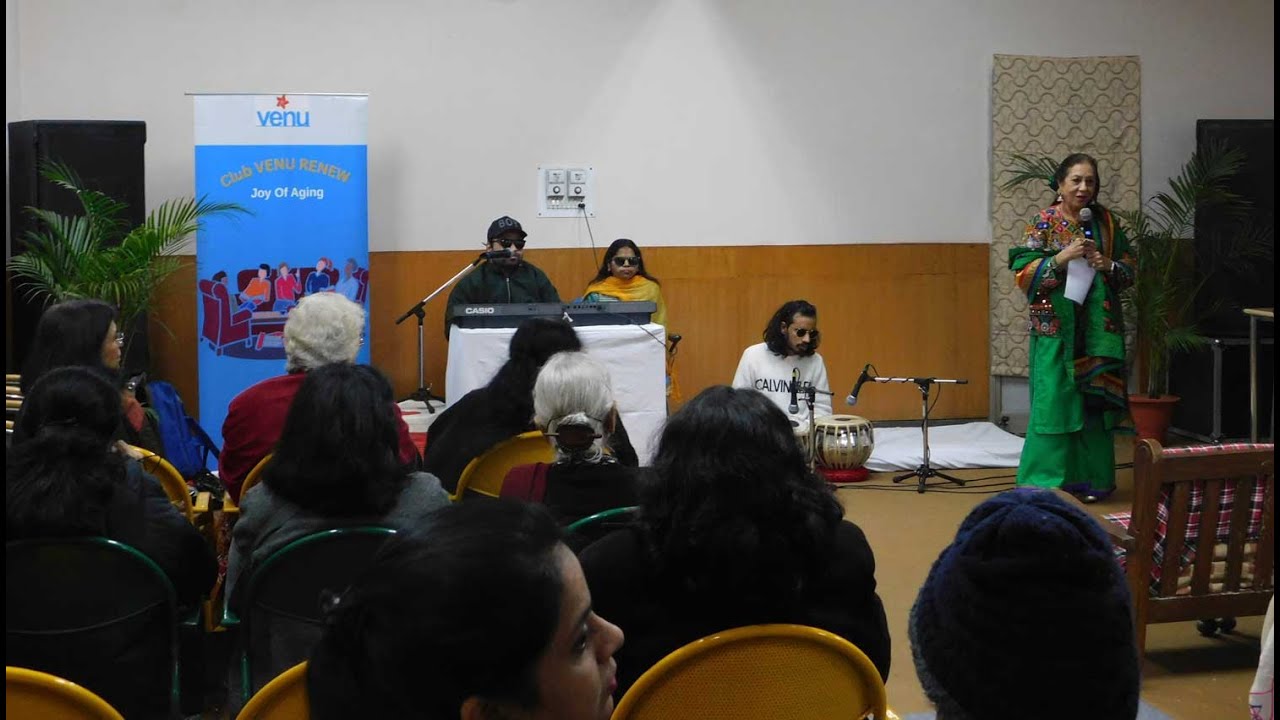 Club Venu Renew - Senior Citizens celebrate love & emotions through music, celebrate Lohri