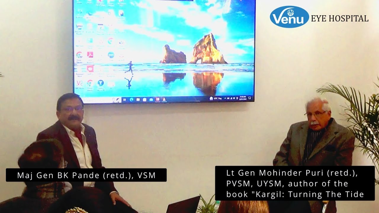 Club Venu Renew  - Ft. Retired Lieutenant General Mohinder Puri, Author of Kargil: Turning The Tide